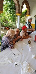 HOMMAGE A N.D. DE SANTA CRUZ A DALIAS DU 7 AU 10 JUIN 2019 (306) BARBECUE CHEZ ANGE A LA CANADA